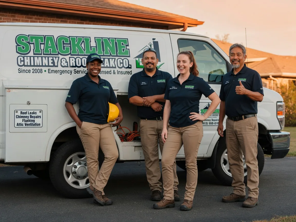 Chimney flashing repair company in Henrico, NC